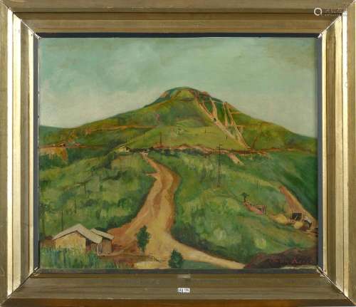 Tableaux KERELS Henri (1896 - 1956) Huile sur toile "Mo...