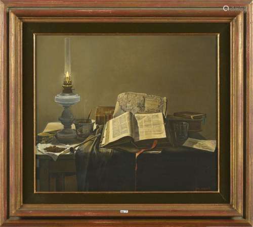 Tableaux ALBERT Jos (1886 - 1981) Huile sur toile "La b...