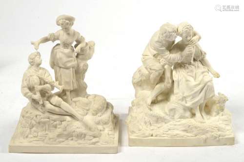 Sculptures CYFFLE Paul - Louis (1724 - 1806) Lot de deux sta...