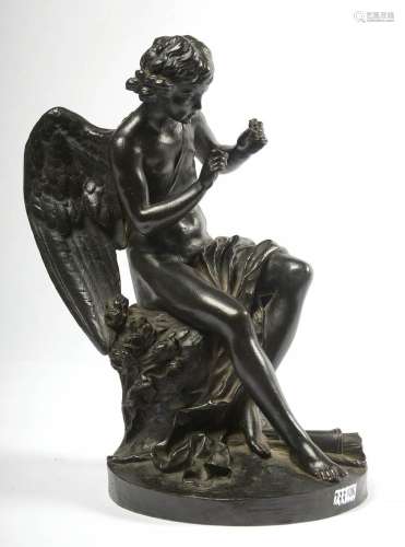 Sculptures CLODION (1738 - 1814). Fonte posthume. "Cupi...