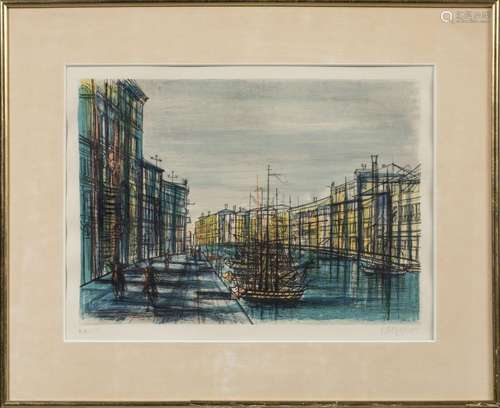 Jean CARZOU (1907-2000).Venise,1955Lithographie en couleurs ...