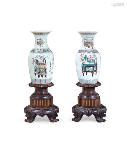 COPPIA DI VASI CINA, XX SECOLO - PAIR OF VASES CHINA, 20TH C...