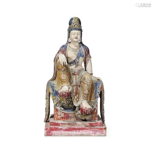 SCULTURA LIGNEA CINA, XX SECOLO - WOODEN SCULPTURE CHINA, 20...