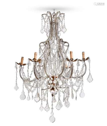 LAMPADARIO XIX-XX SECOLO - CHANDELIER 19TH-20TH CENTURY