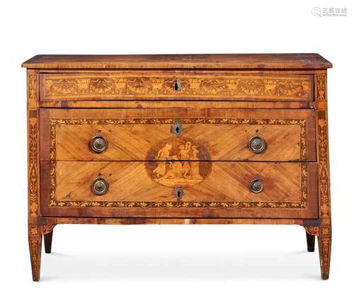 CASSETTONE FINE DEL XVIII SECOLO - CHEST-OF-DRAWERS LATE 18T...