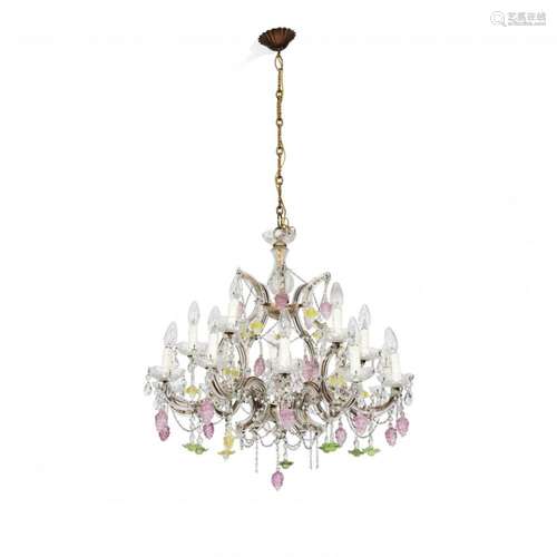 LAMPADARIO MURANO, XX SECOLO - CHANDELIER MURANO, 20TH CENTU...