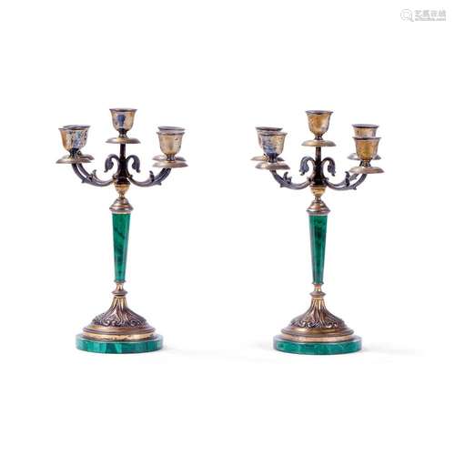 COPPIA DI CANDELABRI - PAIR OF CANDELABRA