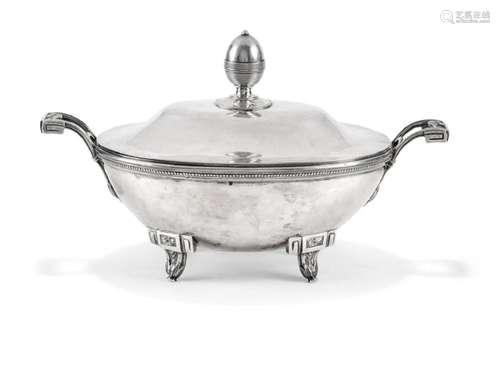 ZUPPIERA IN ARGENTO TORINO, 1780 CIRCA - SILVER SOUP TUREEN ...