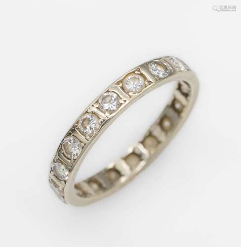 14 kt gold brilliant-memoryring