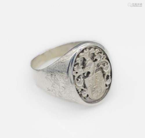 Crest ring, silver 925