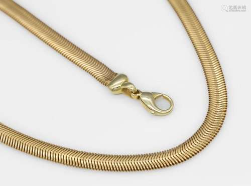 14 kt gold necklace, approx. 26 g