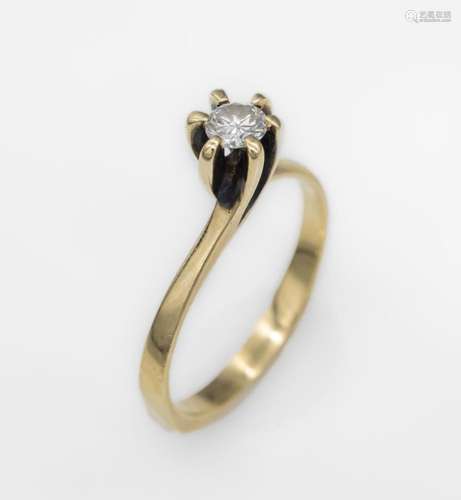 14 kt gold brilliant-ring