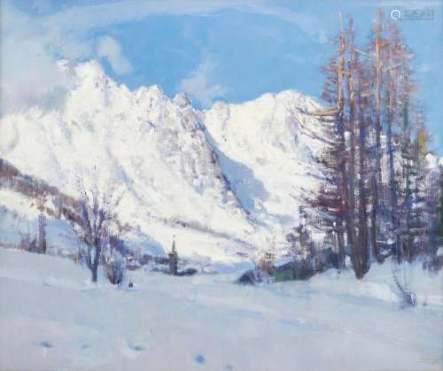 CARLO MUSSO 1907-1968 MONTE BIANCO - MONT BLANC