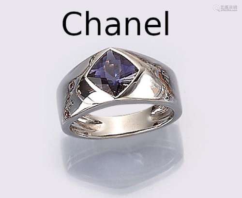 18 kt gold CHANEL-iolite-ring