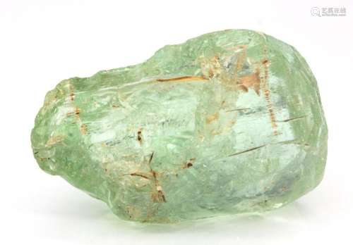 aquamarine-rough stone 251 g, approx. 8 x 4.5 x 4 cm