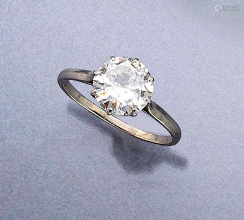 18 kt gold diamond-ring