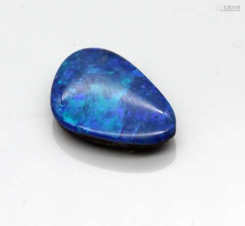 Loose Boulderopal, approx. 3.64 ct, nice play of