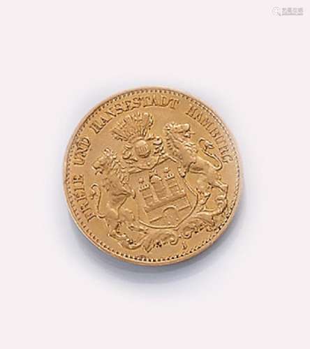 10 Mark Gold coin