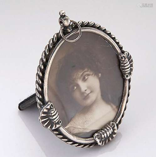 Picture frame, 835 silver, probably german