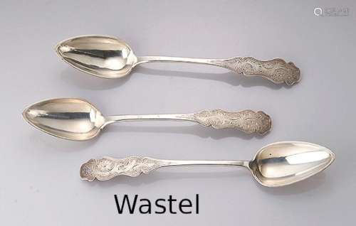 12 tea spoons, Austria/Vienna 1852