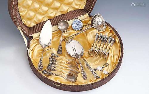 Cake cutlery for 6 persons