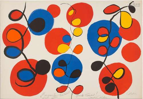 ALEXANDER CALDER (1898-1976) Beaucoup de couleurs