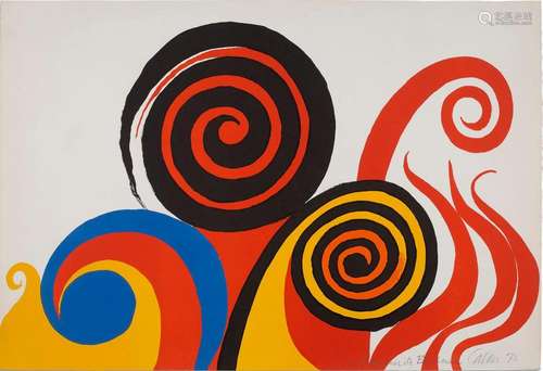 ALEXANDER CALDER (1898-1976) Hélices, 1969