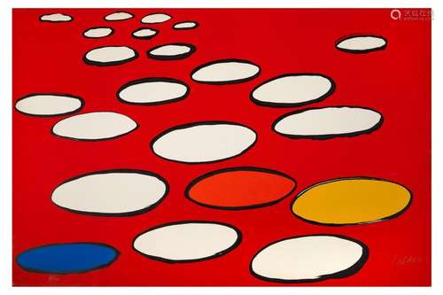 ALEXANDER CALDER (1898-1976) Soucoupes blanches, 1969