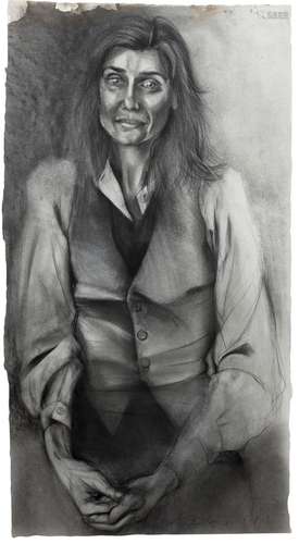 JIM DINE (né en 1935) Femme essayant de sourire, 1978-1979