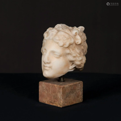 Ancient marble head