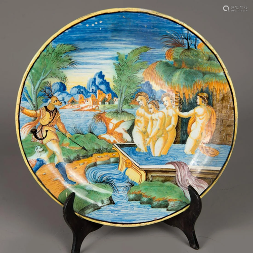 Urbino ceramic dish