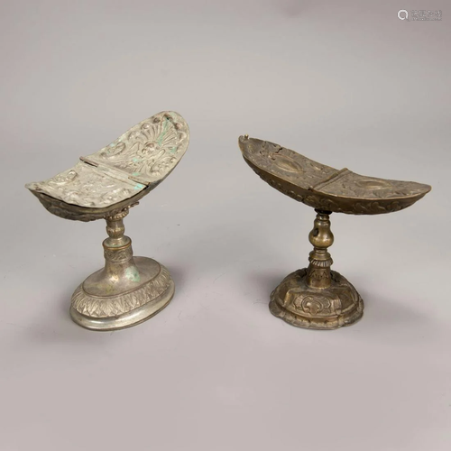 Two incense boats, navetas