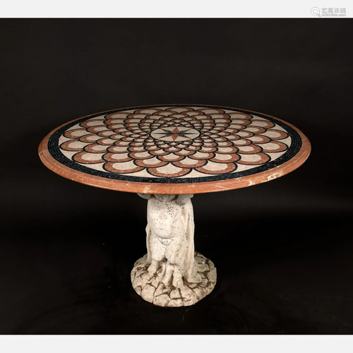 Classical garden table