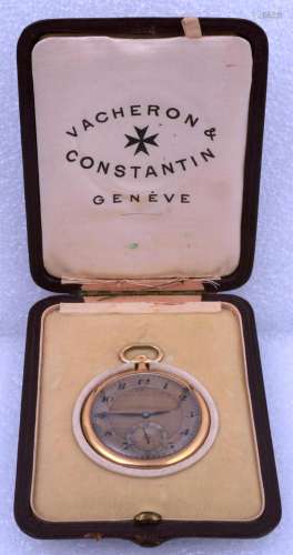 Une montre à gousset Vacheron Constantin Genève