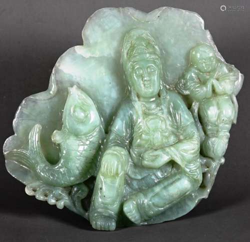 Sculpture en jade