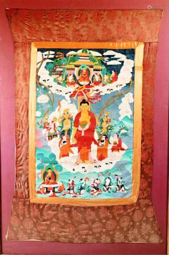 thangka tibétain
