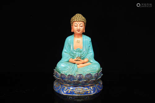 Procelain Buddha Figure