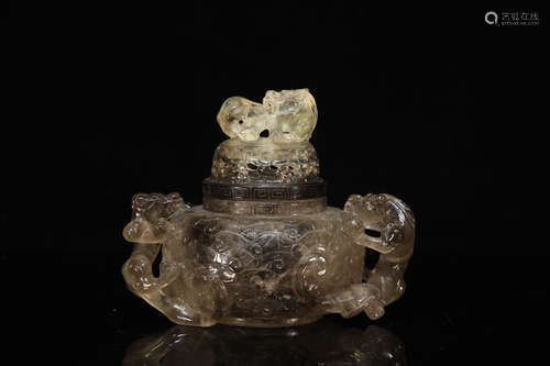 Crystal Incense Burner