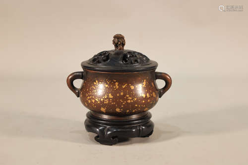 Chinese Bronze Incense Burner