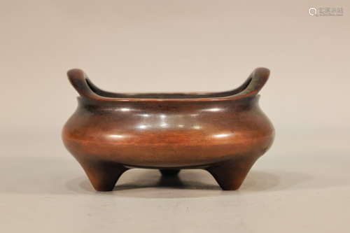 Chinese Bronze Incense Burner