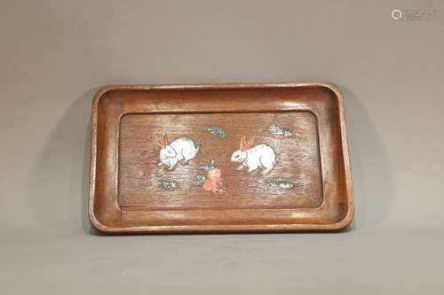 Huanghuali Wood Tray