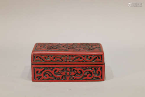 Ink Stone with Lacquerware Box