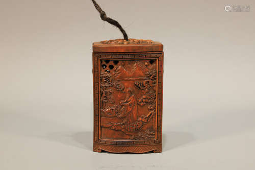 Boxwood Incense Box