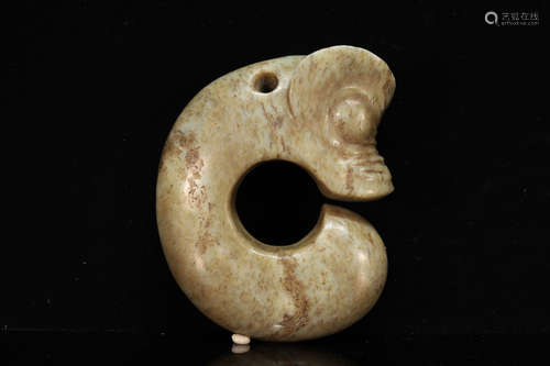 Hongshan Jade Pig Dragon Ornament