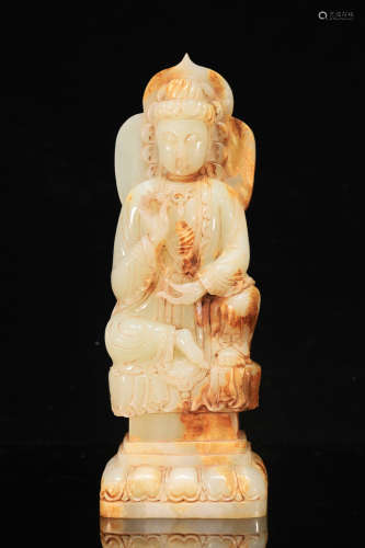 Jade Buddha Figure Statue