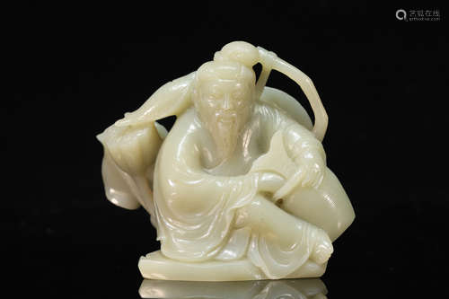 Jade Man Figure Statue