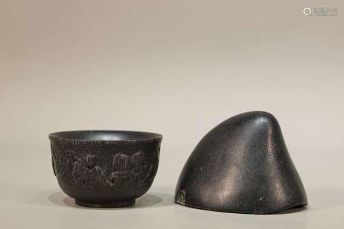 Pair of Horn Cup