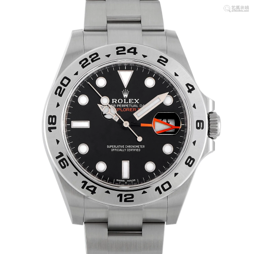 Rolex Explorer II 42mm Stainless Steel Watch