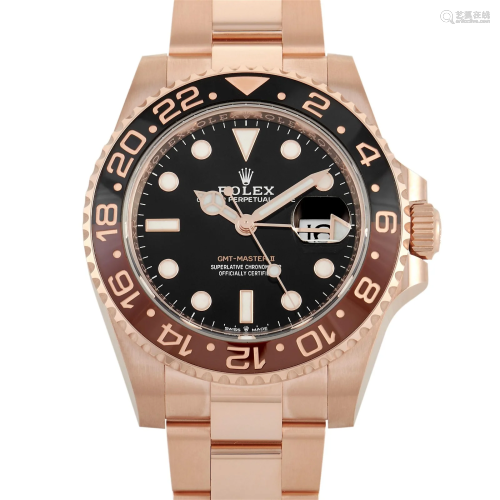 Rolex GMT Master II "Rootbeer" 40mm 18K Watch