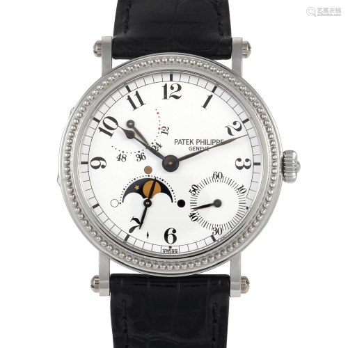 Patek Philippe Moon Phase Power Reserve Watch Ref. 5015